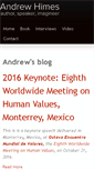 Mobile Screenshot of andrewhimes.net