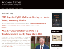 Tablet Screenshot of andrewhimes.net